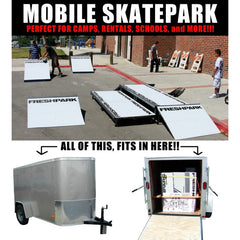 Freshpark Park in a Trailer Portable Skatepark