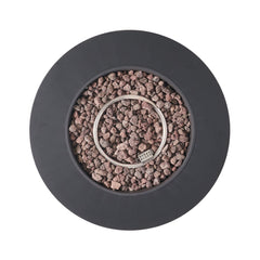 Modern 32" 40K BTU Round Iron Propane Fire Pit (SAK29102)