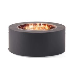 Modern 32" 40K BTU Round Iron Propane Fire Pit (SAK29102)