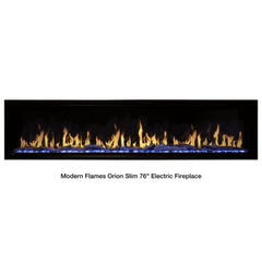 Modern Flames Orion Slim 76" Heliovision Single-Sided Electric Fireplace [OR76-SLIM] (SAK41935)