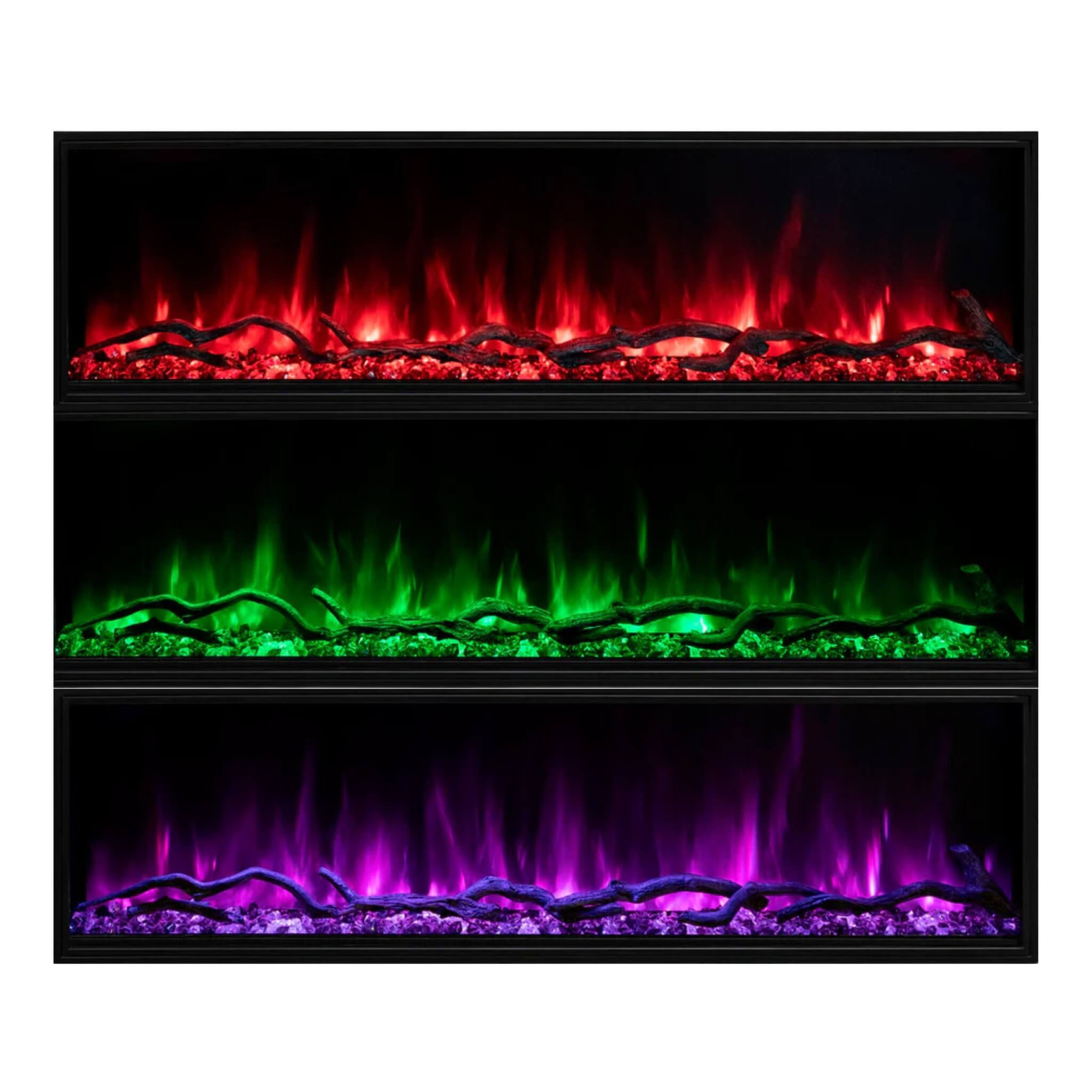 Modern Flames Landscape Pro Slim 56" Built-In Linear Electric Fireplace [LPS-5614V2] (SAK54711)