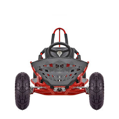 MotoTec 1000W 48V/12AH Electric Off-Road Go Kart, Red (97685241)