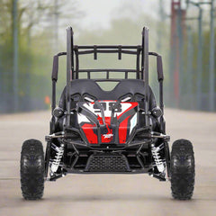 MotoTec Mud XL Red 60V/20AH Electric Full Suspension Go Kart, 2000W (SAK96351)