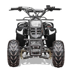 MotoTec Rex 110CC 4-Stroke Mini Kids 4 Wheeler Gas ATV Quad, Black (95316842)