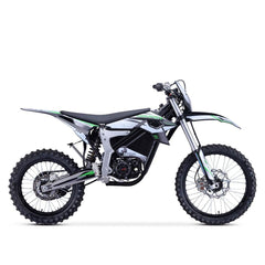 MotoTec Venom High-Performance 72V/12000W Electric Dirt Bike, White (97314685)
