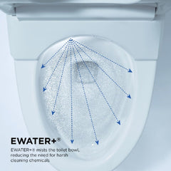 [MS8551CUMFG#01] TOTO Neorest AS 1.0 GPF Dual Flush One Piece Elongated Toilet With Integrated Smart Bidet Seat (SAK10368)