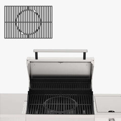 Monument Grills Multifunction Cast Iron Grill Grate for 3-Burner Grill
