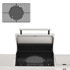 Monument Grills Multifunction Cast Iron Grill Grate for 3-Burner Grill