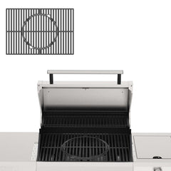Monument Grills Multifunction Cast Iron Grill Grate for 3-Burner Grill