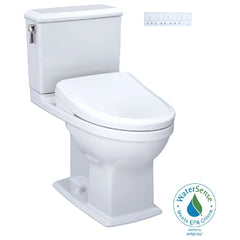 [MW4944724CEMFG#01] TOTO Connelly 0.9 GPF and 1.28 GPF Dual Flush Elongated Cefiontect Toilet With Washlet S7 Bidet Seat (SAK43705)