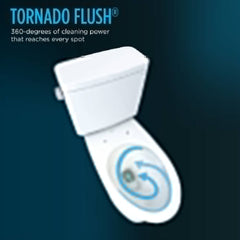 [MW7763074CSFG.10#01] TOTO Drake Washlet C2 With 1.6 GPF Universal Height Bidet Toilet With Left Hand Lever (SAK75918)