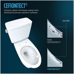 [MW7763084CEG#01] TOTO Drake 1.28 GPF Washlet Elongated Toilet With C5 Bidet Seat (SAK74362)