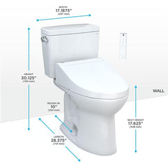 [MW7763084CSG#01] TOTO Drake C5 Bidet Seat With 1.6 GPF Tornado Flush (SAK12230)