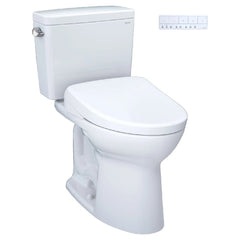 [MW7764736CEFGA#01] TOTO Drake 1.28 GPF Universal Height Toilet With S7A Auto Open Bidet Seat And Auto Flush (SAK73826)