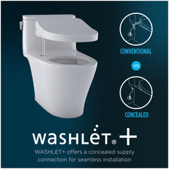 [MW7764736CSGA#01] TOTO Drake 1.6 GPF With Washlet S7A Elongated Auto Flush Bidet Seat Toilet (SAK52781)