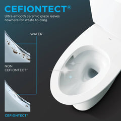 [MW7863074CEFG#01] TOTO Drake Transitional Washlet C2 And 1.28 GPF Elongated Chair Height Toilet With Left Hand Lever (SAK98346)