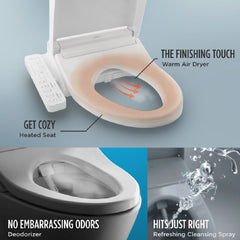 [MW7863074CEG#01] TOTO Drake Transitional Washlet C2 Bidet Seat With 1.28 GPF Elongated Toilet (SAK90371)