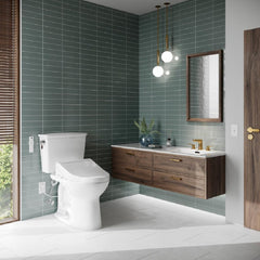 [MW7863084CEG#01] TOTO Drake C5 Bidet Seat With 1.28 GPF Elongated Toilet Left Hand Lever (SAK93542)