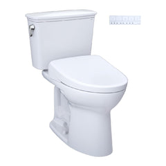 [MW7864736CEFG#01] TOTO Drake 1.28 GPF Elongated Chair Height Toilet Seat With Transitional Washlet S7A (SAK78915)