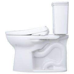 [MW7864736CEFG.10#01] TOTO Drake Washlet S7A Open Bidet Seat And 1.28 GPF Universal Height Toilet With Warm Air Dryer (SAK94671)