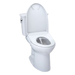 [MW7864736CEFG.10#01] TOTO Drake Washlet S7A Open Bidet Seat And 1.28 GPF Universal Height Toilet With Warm Air Dryer (SAK94671)