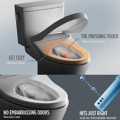 [MW7864736CEG#01] TOTO Drake 1.28 GPF Tornado Flush Toilet With Washlet S7A Bidet Seat (SAK56130)