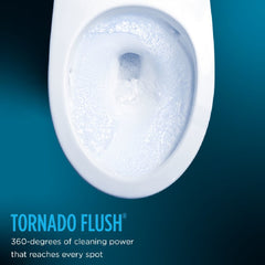 [MW9744734CEFGA#01] TOTO Guinevere 1.28 GPF Elongated Chair Height Toilet With Washlet+ S7A Tornado Auto Flush (SAK41037)