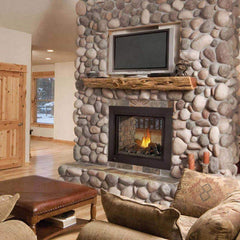 Napoleon Ascent Multi-View 3 Sided Glass Ember Bed Direct Vent Natural Gas Fireplace, 43" [BHD4PGN] (SAK62815)