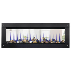 Napoleon Clearion Elite 60 Fully Recessed See Thru Wall Mounted Electric Fireplace, 60" [NEFBD60HE] (SAK31716)