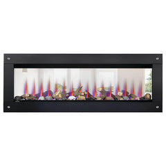 Napoleon Clearion Elite 60 Fully Recessed See Thru Wall Mounted Electric Fireplace, 60" [NEFBD60HE] (SAK31716)