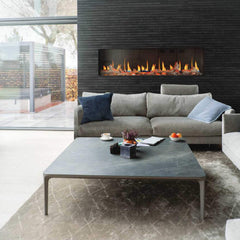 Napoleon Luminex 65" LCD Built-In Electric Fireplace With Remote Control [NEFL65LCD-3SV] (SAK83665)