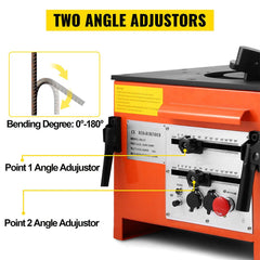 Portable Electric 1 Inch Rebar Metal Conduit Pipe Tube Bender W/ Foot Switch (96712584)