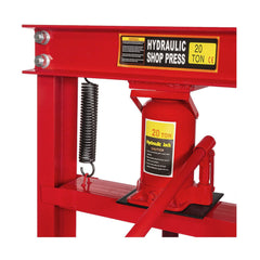 Heavy Duty 20 Ton H-Frame Hydraulic Shop Press Jack Stand Machine W/ Plate (SAK52926)
