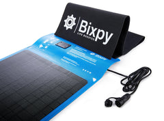Bixpyusa PP-77-AP Power Bank & SUN45 Solar Panel Bundle Kit