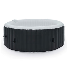 Premium Blow Up 6 Person Sauna Pool Hot Tub With 130 Jets, 7FT (SAK63510)