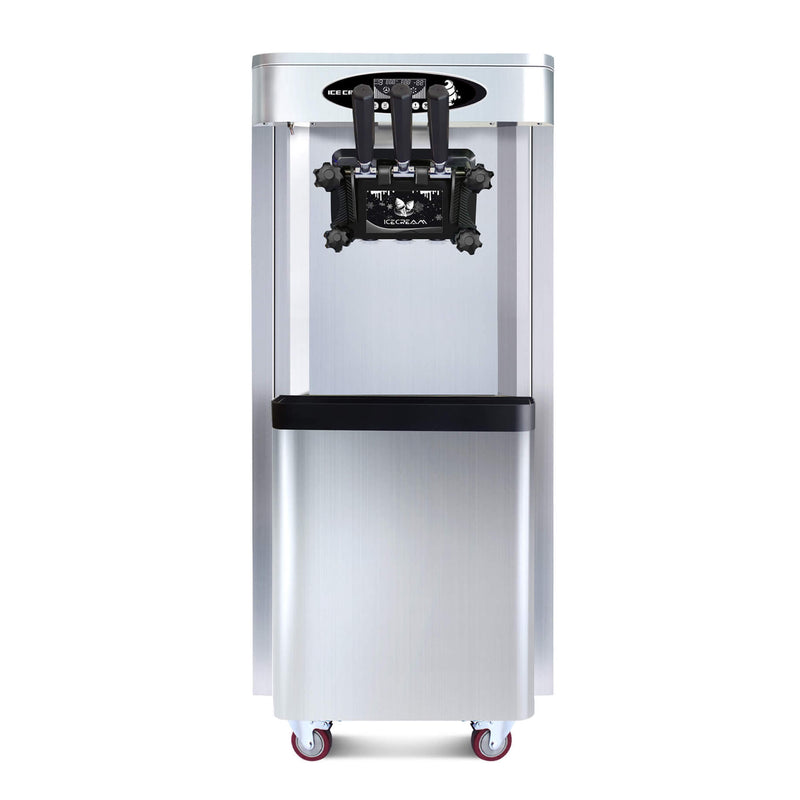 Premium Commercial 3-Flavor Dual Hopper Ice Cream Machine (SAK56917)