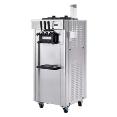 Premium Commercial 3-flavor Freestanding Soft Serve Ice Cream Machine Maker, 21-31 L/H (SAK21874)