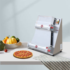 Premium Electric Commercial Pizza Dough Roller Pastry Sheeter Press Machine, 16" (SAK83627)