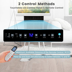 Premium Window Room Air Conditioner Unit With Remote, 6000/8000 BTU (SAK63172)