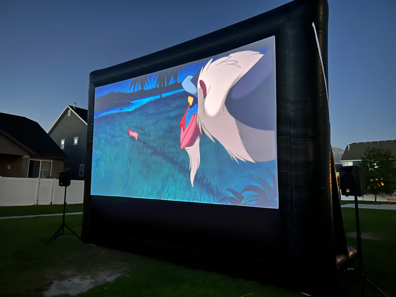 Elite Outdoor Movies Professional 17' Inflatable Screen 17h-pro-scrn