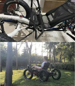 eMobilityStar Electric Fat Tire Recumbent Quad 202205301