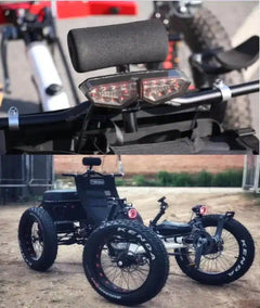 eMobilityStar Electric Fat Tire Recumbent Quad 202205301