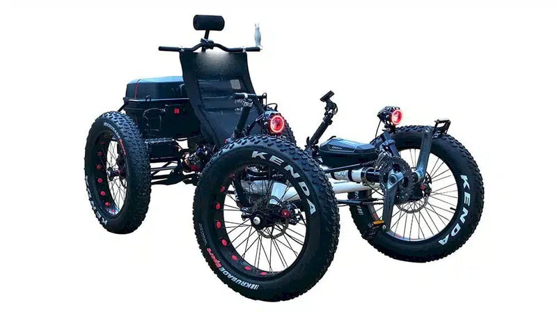 eMobilityStar Electric Fat Tire Recumbent Quad 202205301