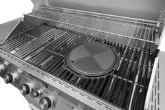 Monument Grills Round Cast Iron Cooking Plate A200