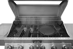Monument Grills Round Cast Iron Cooking Plate A200