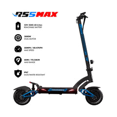 RoadRunner Scooters RS5 MAX Electric Scooter ROADRUNNER-RS5-MAX
