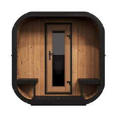 SaunaLife Model CL12GCP Cube-Series Outdoor 8-Person Home Sauna Kit [CL12GCP] (SAK38741)