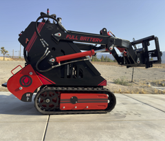 Full Battery 72V 16.4kWh Curiosity Mini Track Loader Skid Steer