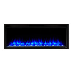 Simplifire Allusion Platinum Recessed Linear Electric Fireplace [SF-ALLP50/60/72-BK] (SAK96415)