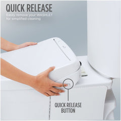 [SW4734AT40#01] TOTO S7A Washlet Elongated Bidet Toilet Seat With EWater And Classic Contemporary Lid (SAK29827)